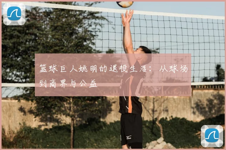 篮球巨人姚明的退役生活：从球场到商界与公益